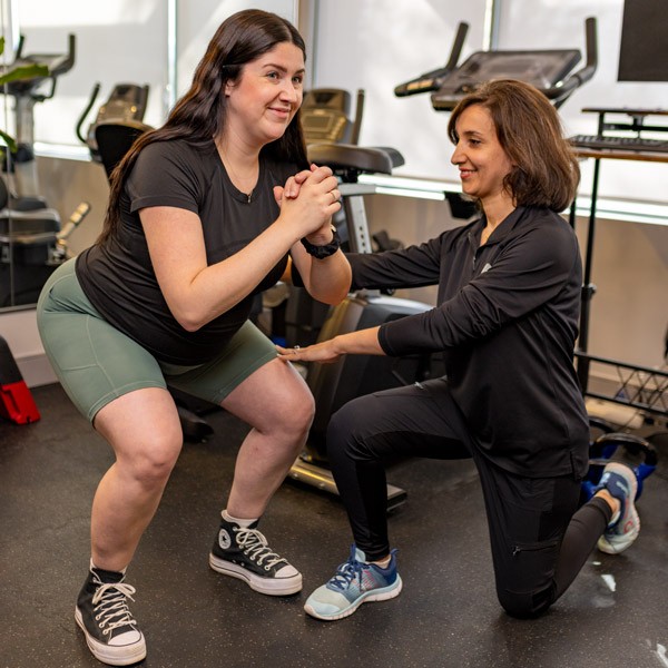 Woman getting kinesiology training in Maple Ridge Pitt Meadows